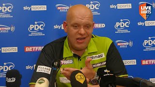Emotional Michael van Gerwen FIRES BACK after beating Luke Littler: “He is not unstoppable”
