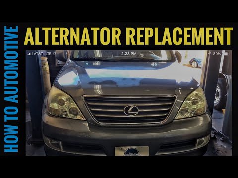 How To Replace An Alternator On A Lexus GX470