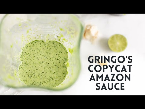 GRINGO'S COPYCAT AMAZON SAUCE