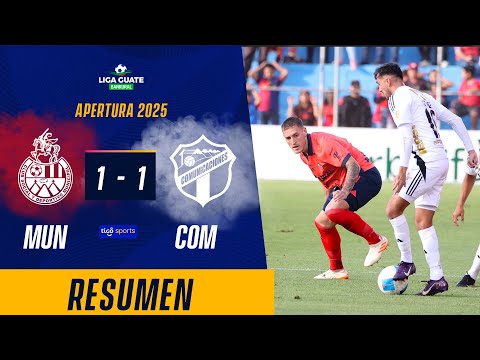 CREMAS RESCATAN EMPATE EN EL CLÁSICO | Municipal 1-1 Comunicaciones | Resumen Completo