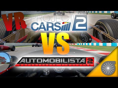 Automobilista 2 VS Project CARS 2 in VR | Comparison Video