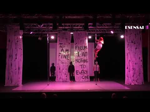 JustiDi   semi pro   DRAMA and OVERALL WINNER  Pole Theatre Poland 2017 by Esensai
