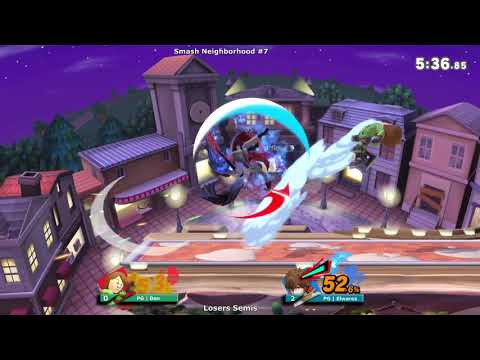 Smash Neighborhood 8 - PG | Dan (Mii Brawler) Vs Elwarez (Joker) - Losers Semis