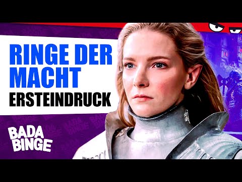 Richtig gut? Herr der Ringe like? Oder...? RINGS OF POWER E.1&2 | Bada Binge