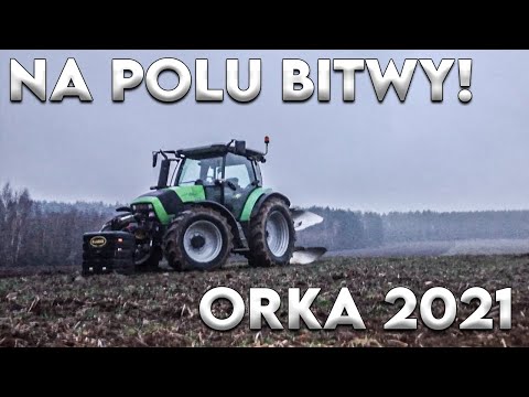 Rozpoczęcie sezonu w nowym GR Pogorzel 🚜czyli orka 2021 [Deutz Fahr AgroTron 410K & Kverneland ES]