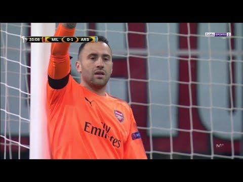 DAVID OSPINA VS AC MILAN (08/03/2018) HD