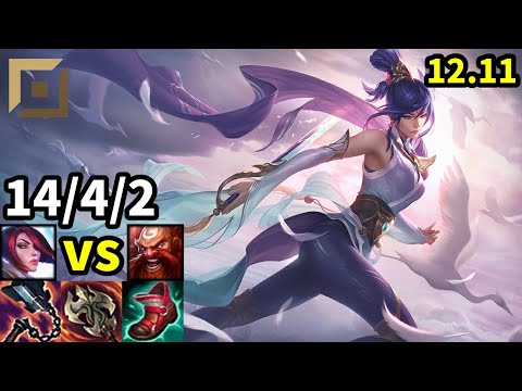 Fiora Top vs Gragas - KR Challenger | Patch 12.11