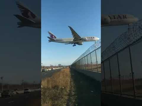 pousando no Aeroporto John F. Kennedy, Nova York