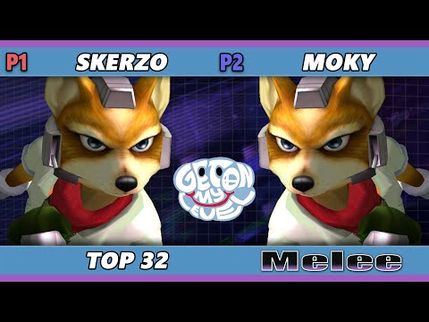 GOML 2022 Top 32 - Skerzo (Fox) Vs. moky (Fox) SSBM Melee Tournament