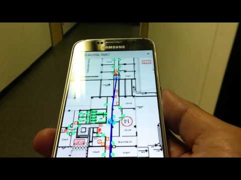 Indoor Positioning test at Malpensa airport - Office Dept.