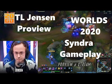 Worlds 2020 Proview TL Jensen Syndra Gameplay POV TL vs MCX