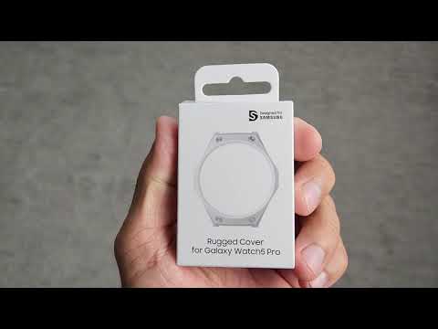 Samsung Official Rugged Cover (Case) for Galaxy Watch 5 Pro - Hands On!