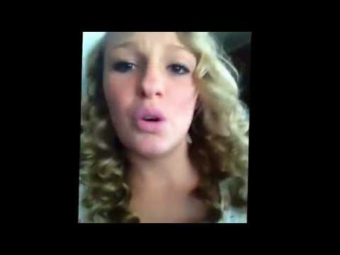 Andrea Louise Gegner. Singing My Immortal By Evanescence.