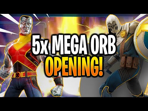 5x MEGA ORB OPENING! - MARVEL Strike Force - MSF