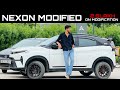 NEXON MODIFIED ONE IN INDIA 2 5 Lakh Ki Modifications Deaf Bounce Ka Music System