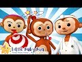 5 Little Monkeys Jumping On The Bed Song Best Baby Songs Kids Cartoon Nursery Rhymes