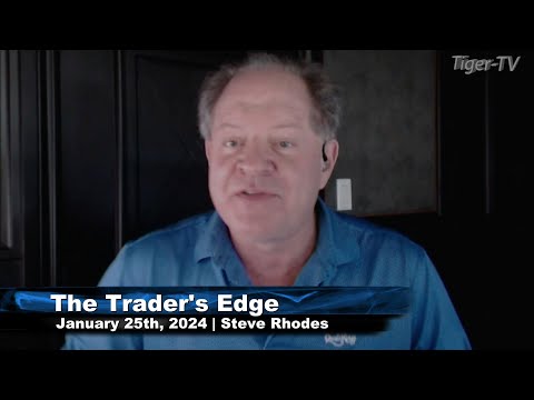 January 25th The Trader's Edge with Steve Rhodes on TFNN - 2024