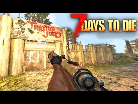 7 Days To Die: FINDING THE NEW TRADER!! - New Alpha 15 Update!! | 7 Days To Die Gameplay