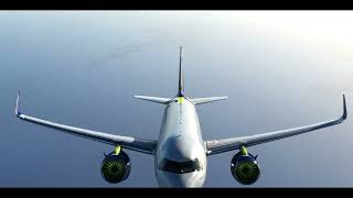 [A32NX] A320Neo Air France Skyteam ZeroE + ENGINE MOD 8K video