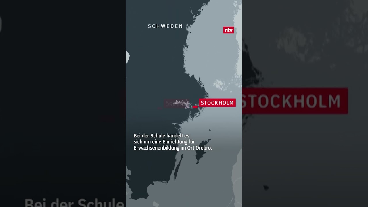 Schießerei an Schule in Schweden - fünf Verletzte | #ntv