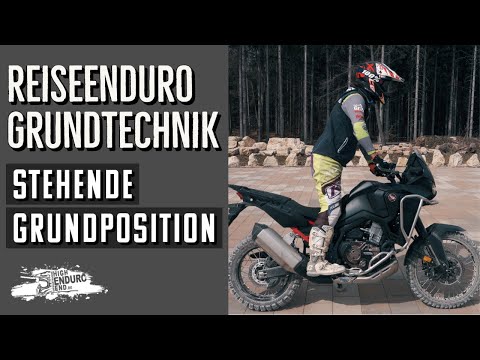 Reiseenduro Grundtechnik #2 - Stehende Grundposition