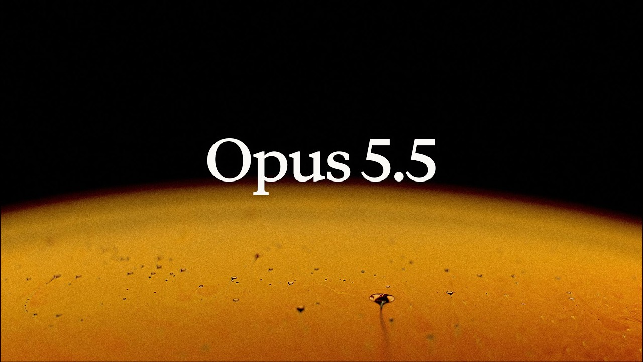 Opus 5.5, not a day too soon