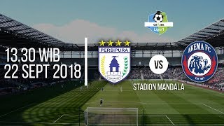 Live Streaming Vidio.com, Laga Persipura Vs Arema FC Liga 1 2018 Pukul 13.30 WIB