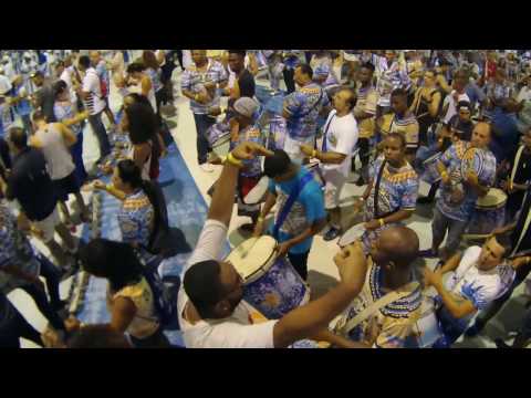 Beija Flor 2017 - Ensaio técnico na quadra