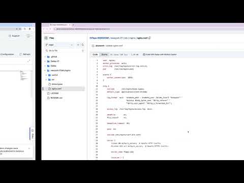 NGINX One Demo: Easily Edit and Automate NGINX Configurations