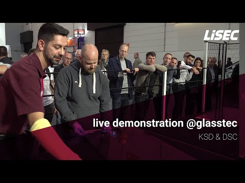 LiSEC live demonstration @glasstec | KSD & DSC