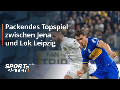 FC Carl Zeiss Jena stürzt Lok Leipzig vom Regionalliga-Thron | MDR aktuell 21:45 Uhr | MDR