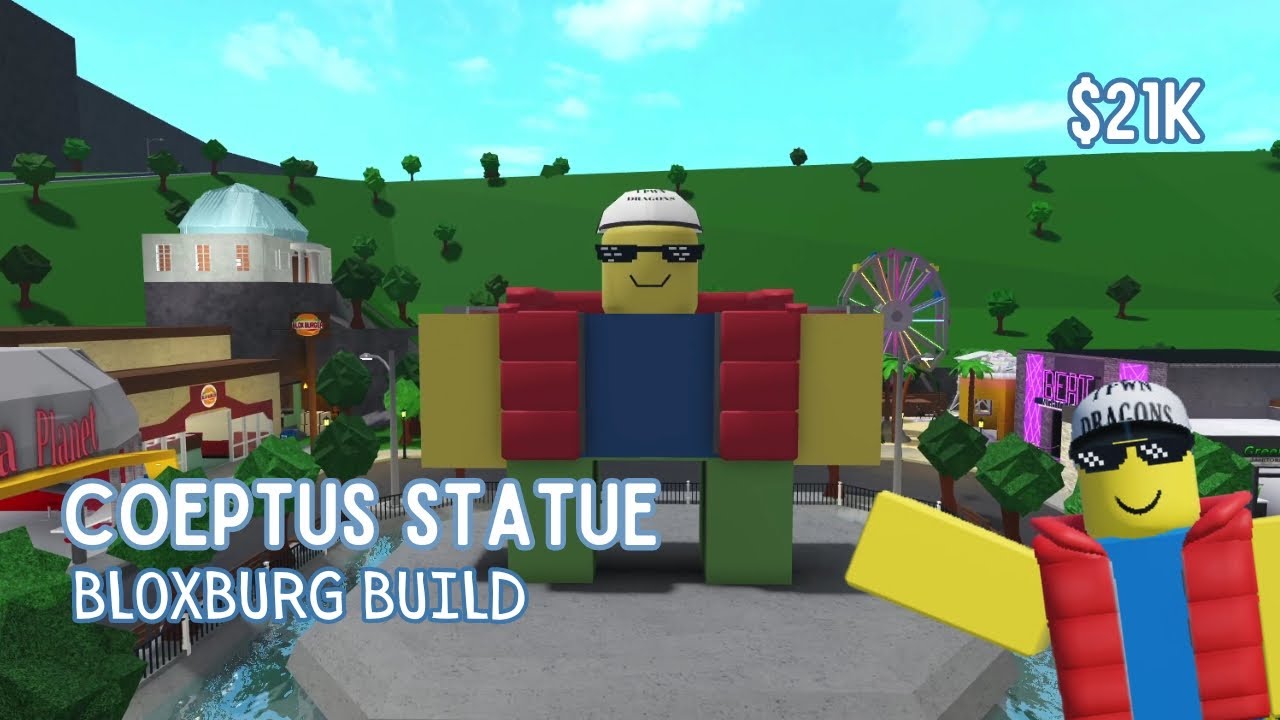 Coeptus Statue for the Welcome to Bloxburg Roleplay Theme Park ($21k) / Welcome to Bloxburg