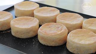 English muffin recipe, McMuffin recipe(My style).