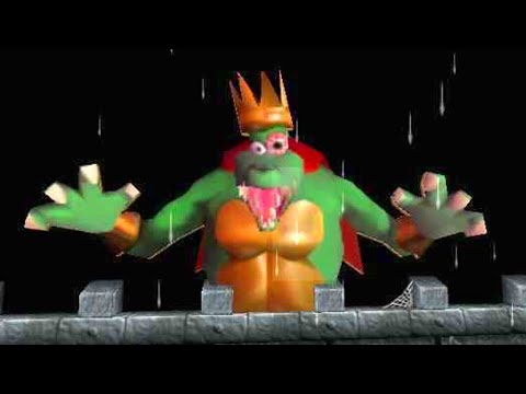 Donkey Kong 64 HD - King Kut Out Boss Fight (No Damage)