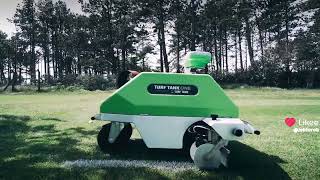 #Job to #Robot: Turf Tank ApS:Turf Tank 1 #autonomous #line marking robot #Robots looking for job