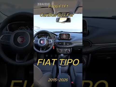 Thumbnail for Fiat Tipo 15-26 Canbus Box FT06 & FTF1 In Stock🚘#fiat #türkiye #caraudio #car #android by Fiat Tipo (2015)