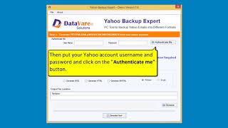 DataVare Yahoo Backup Application YouTube Video