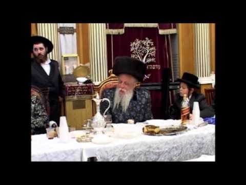 Bostoner Rebbe's Speech at Grandson's Bar Mitzvah Melaveh Malka 5773