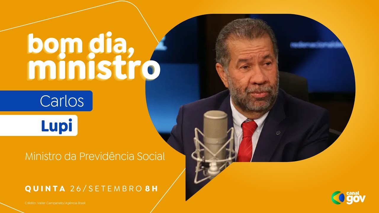 🔴 Bom Dia, Ministro I Carlos Lupi