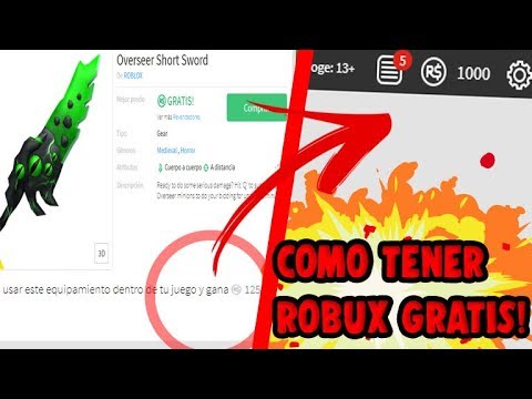Hack para tener robux gratis en roblox