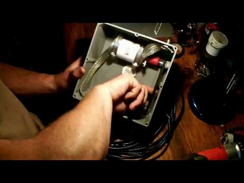 20 & 40 Mtr 1 and 2 Turn Coaxial High Power Magnetic Loop Build Part 1