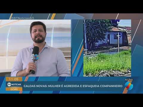 Caldas Novas: mulher é agredida e esfaqu3ia companheiro