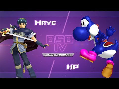 U-Smash Arena BSB IV - Mave (Marth) vs HP (Yoshi) - Losers Round 3