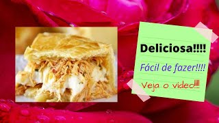 Empadão de frango cremoso!!! Super fácil e delicioso!!!!