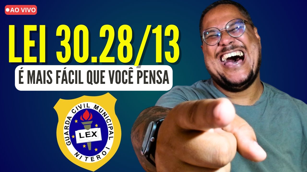 🚨 GCM NITERÓI -  (RAS)  Regime Adicional de Serviço [ LEI 30.28 DE 2014]