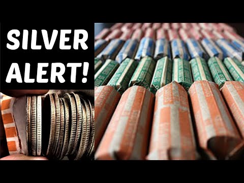 I GOT 10 ROLLS OF EACH COIN FROM THE BANK! HERE'S WHAT I FOUND (WARNING: LOTS OF SILVER!)