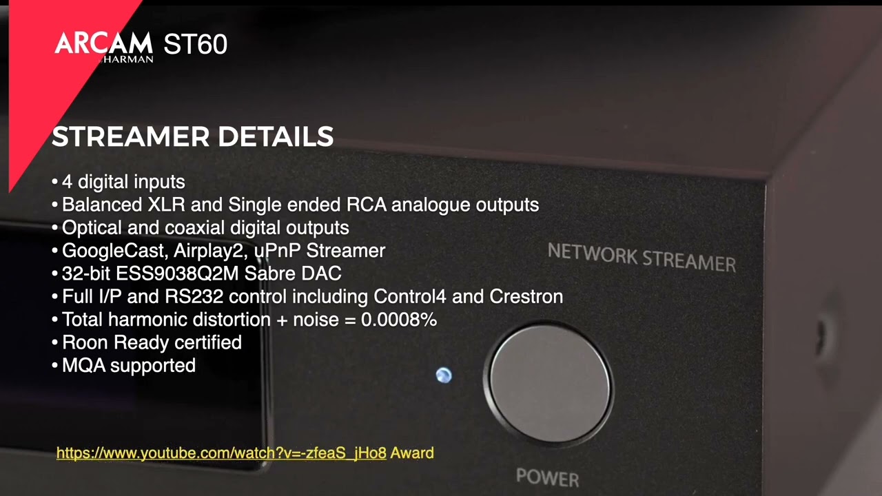 Best Kept Secrets Presents The Arcam ST60 Streamer