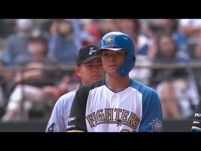 【3回裏】移籍後初打点!! ファイターズ・郡司裕也 2点タイムリーヒットでこの回一挙4得点!!  2023年7月2日 北海道日本ハムファイターズ 対 オリックス・バファローズ