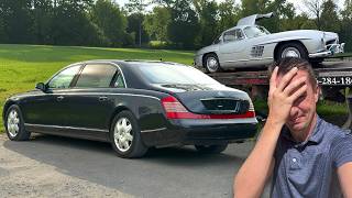 Selling my rare Maybach 62 (and 10 other cars) to avoid GULLWING REPOSSESSION! thumbnail