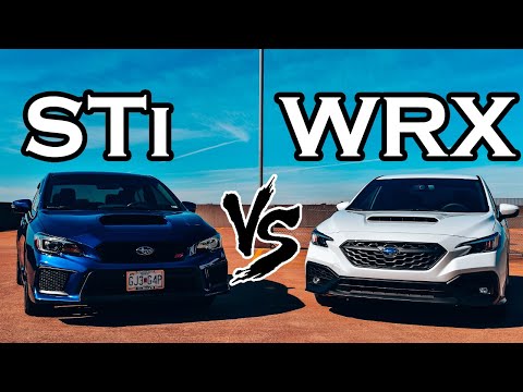 2022 WRX vs 2018 STI - BOTH STOCK! Impressions + rolls